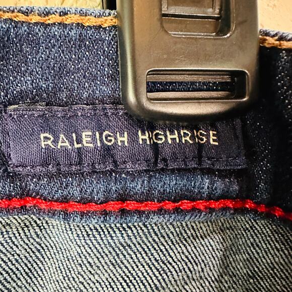 Tommy Hilfiger Raleigh High Rise Dark Wash Jeans Size 16 - Picture 5 of 9